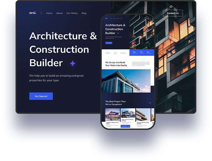 real estate website design