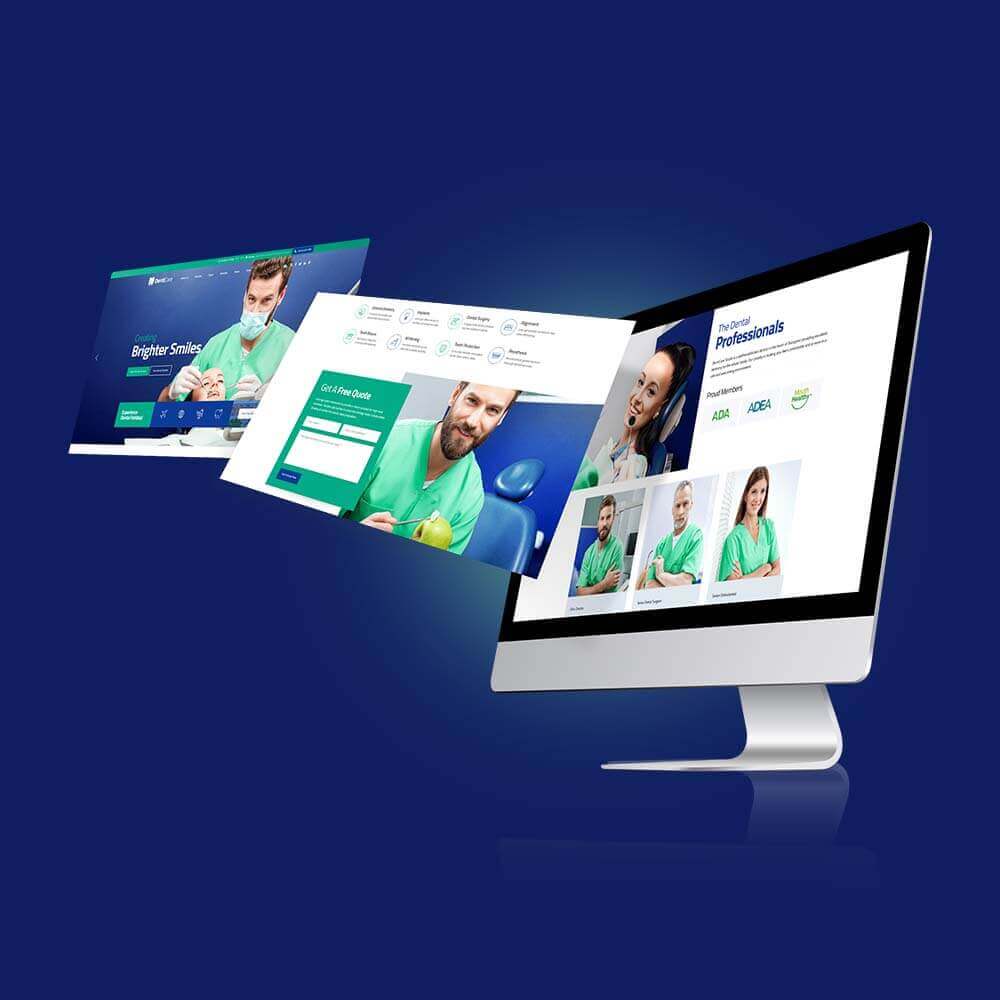 dental website design