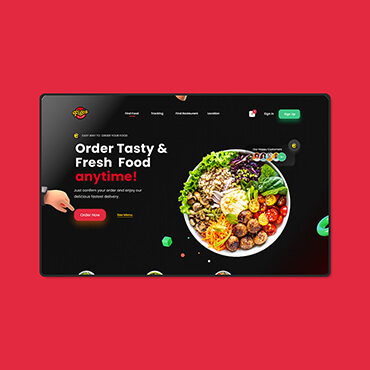 restaurant website development